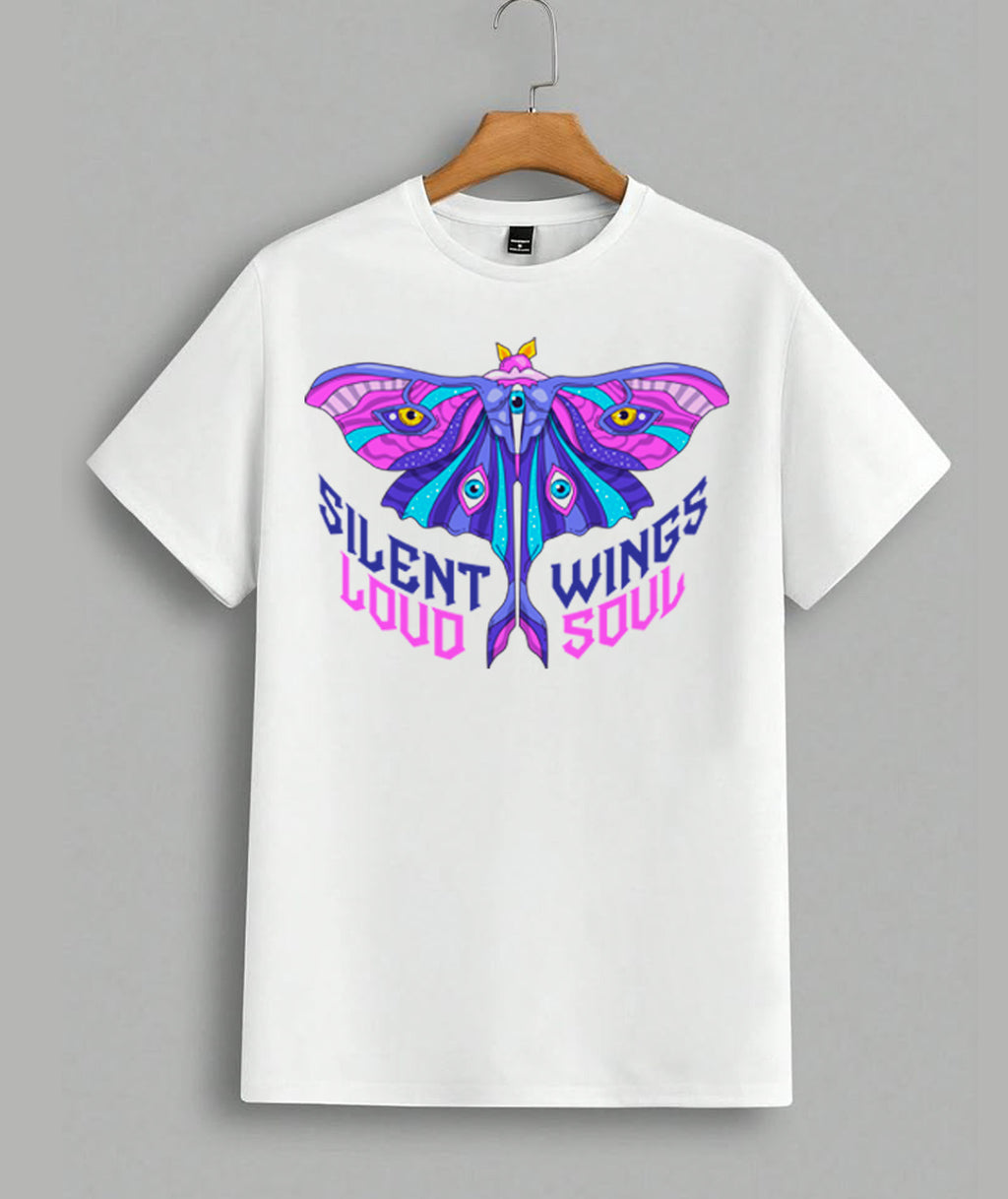 Neon Wings Statement Tee – Loud Soul Edition