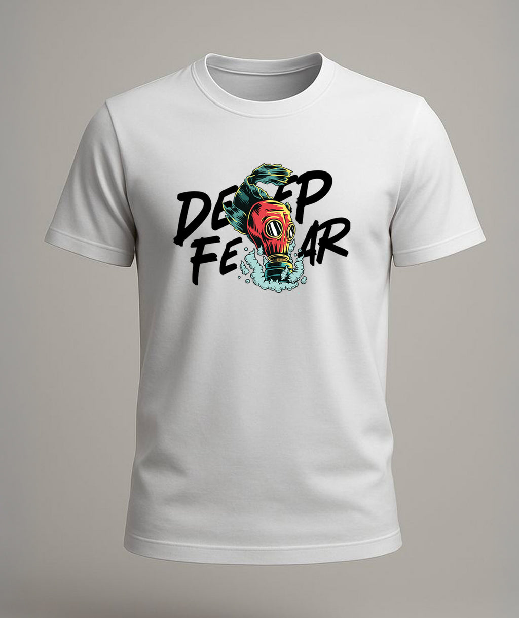 Deep Fear Gas Mask Graphic Tee
