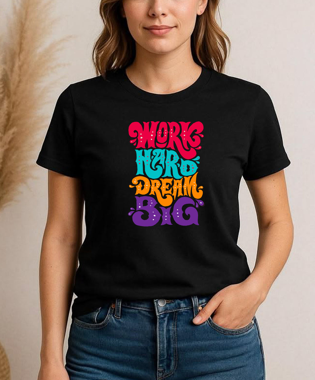 Retro Motivational Typography T-Shirt