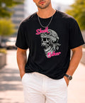 Skull Biker Retro Motorcycle Vintage T-Shirt